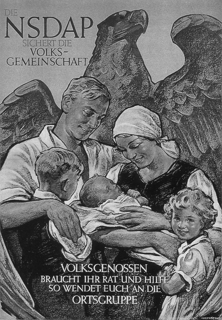 Propagandaplakat der NSDAP (undatiert)