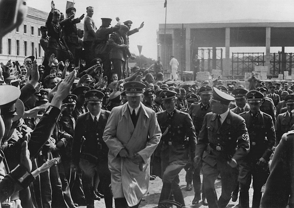 Letzter Besuch Adolf Hitlers auf der Baustelle, 21. Juli 1940