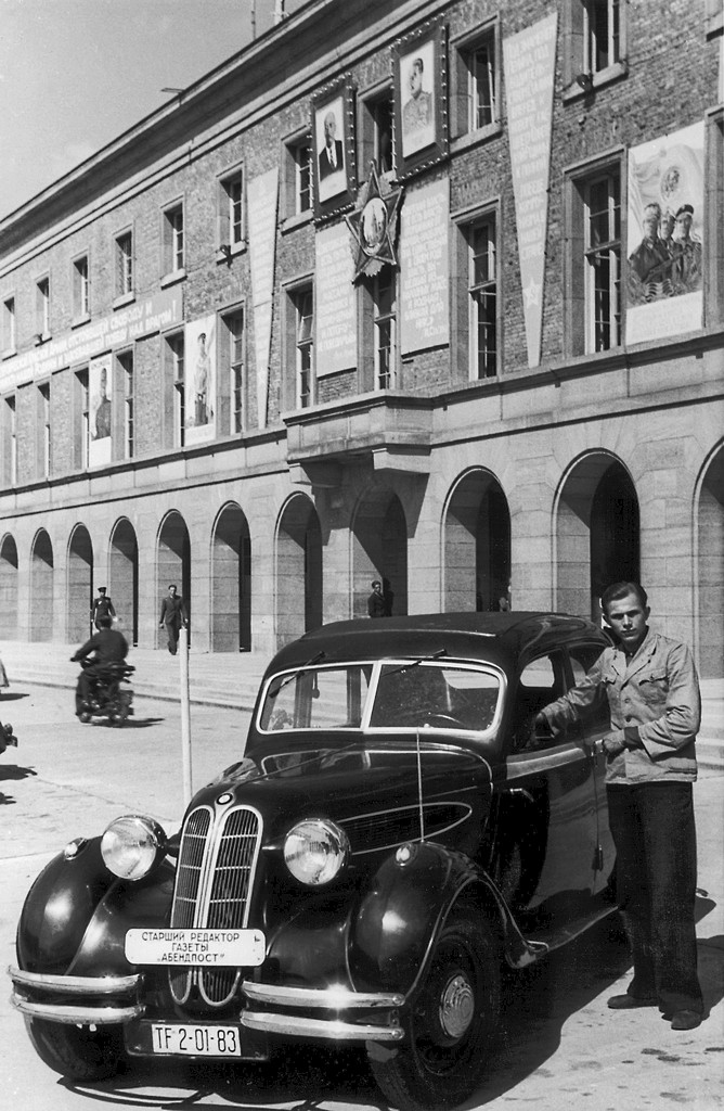 Dienstfahrzeug des Chefredakteurs der »Abendpost«